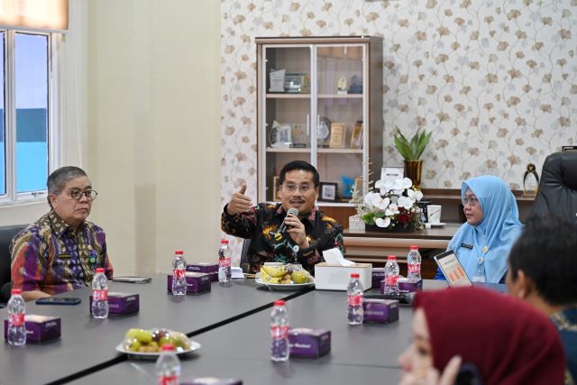 Sekdaprov Sumut, Togap Simangunsong, kunjungi RS Haji Medan
