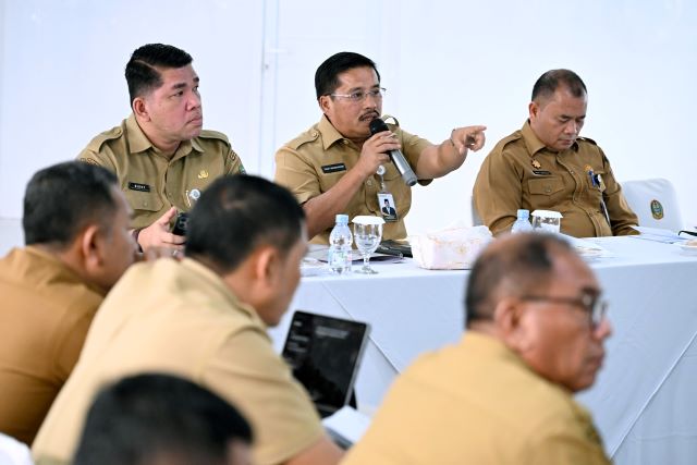 Sekdaprov Sumut, Togap Simangunsong, pimpin Rapat Percepatan Realisasi Anggaran dan Penanganan Laju Inflasi