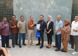 Silaturahmi PWI Sumut dengan PT. PHCM