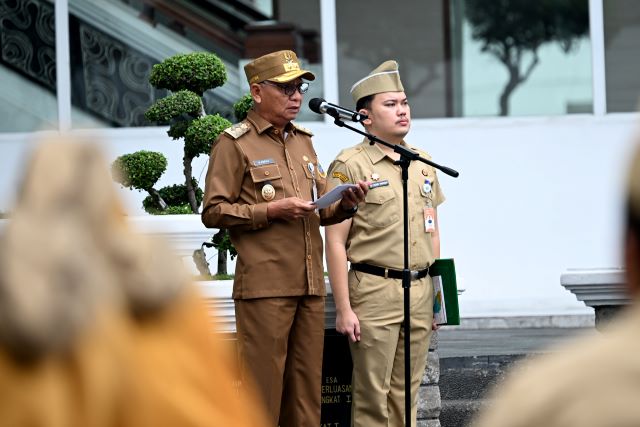 Wakil Gubenur Sumut, Surya, pimpin upacara peringatan Haornas