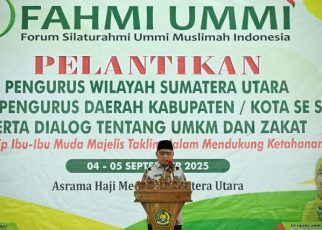 Wakil Gubernur Sumut, Surya, hadiri Pelantikan FAHMI UMMI Sumut