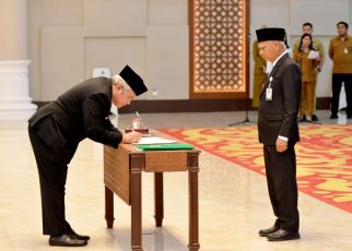 Wakil Gubernur Sumut, Surya, lantik pejabat eselon II