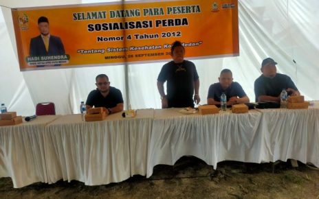 Wakil Ketua DPRD Medan, Hadi Suhendra, gelar Sosper IX TA 2025 di Belawan