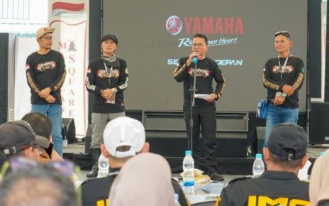 Wakil Wali Kota Medan, Zakiyuddin Harahap, hadiri Kopdar Gabungan Bikers di Marelan Square