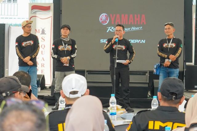 Wakil Wali Kota Medan, Zakiyuddin Harahap, hadiri Kopdar Gabungan Bikers di Marelan Square
