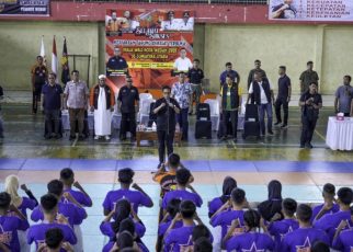 Wali Kota Medan, Rico Tri Putra Bayu Waas, buka Kejuaraan Tarung Derajat