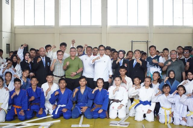Wali Kota Medan, Rico Tri Putra Bayu Waas, buka kejuaraan Judo