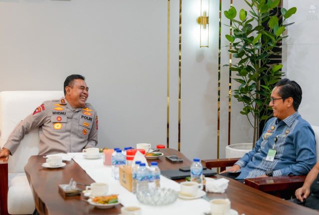 Wali Kota Medan, Rico Tri Putra Bayu Waas, silaturahmi ke Kapolda Sumut