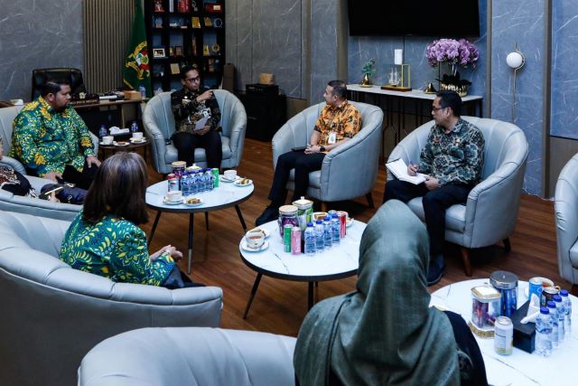 Wali Kota Medan, Rico Tri Putra Bayu Waas, terima aundiensi Pengurus IPPAT