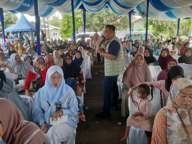 Anggota DPRD Medan Fraksi NasDem, Saipul Bahri, gelar Sosper X TA 2025 di Marelan 2