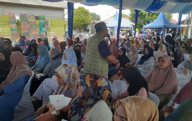Anggota DPRD Medan Fraksi NasDem, Saipul Bahri, gelar Sosper X TA 2025 di Marelan 3