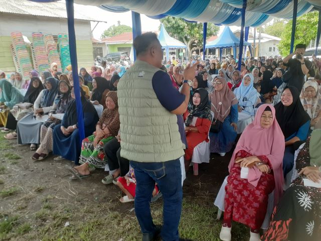 Anggota DPRD Medan Fraksi NasDem, Saipul Bahri, gelar Sosper X TA 2025 di Marelan 4