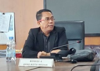 Anggota DPRD Medan Fraksi PDIP, Paul Mei Anton Simanjuntak
