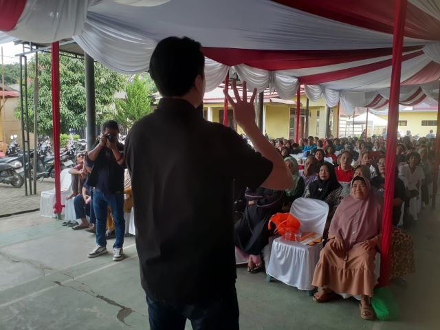 Anggota DPRD Medan Fraksi PSI, Reinhart Jeremy Anindhita, gelar Sosper X TA 2025 di Medan Tembung 2