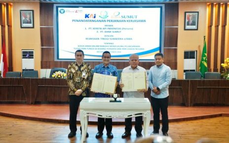 Bank Sumut & Kejatisu tandatangani perjanijan kerja sama perkuat mitigasi hukum 1