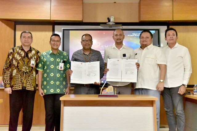 Bank Sumut & REI teken perjanjian kerja sama Program Penyediaan Dukungan KPR subsidi 1