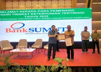 Bank Sumut raih penghargaan dari Tapera