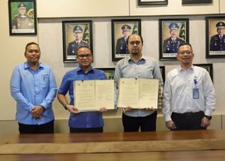Dirut Perumda Tirtanadi, Ardian Surbakti dan Kajari Medan, Fajar Syah Putra, teken MoU 1