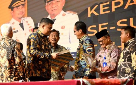 Gubenur Sumut, Bobby Nasution, salurkan kembali DBH ke kabupaten-kota se-Sumut