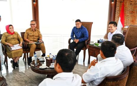 Gubernur Sumut, Bobby Nasution, terima audiensi Kadin dan Apindo