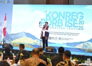 Gubernur Sumut, Bobby Nasution, beri sambutan pada Konreg PDRB-ISE se-Sumatera di MedanGubernur Sumut, Bobby Nasution, beri sambutan pada Konreg PDRB-ISE se-Sumatera di Medan