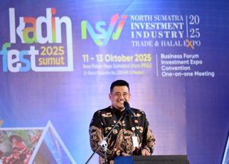Gubernur Sumut, Bobby Nasution, buka North Sumatera Investment Industry Trade & Halal Expo 2025 1