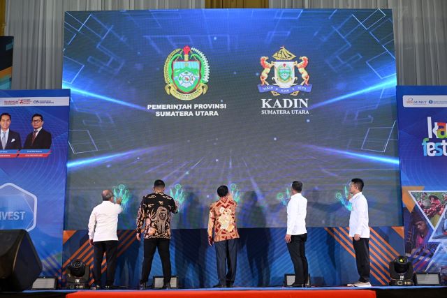 Gubernur Sumut, Bobby Nasution, buka North Sumatera Investment Industry Trade & Halal Expo 2025