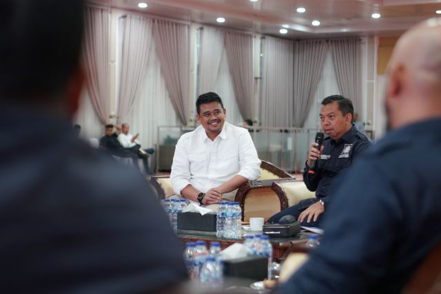 Gubernur Sumut, Bobby Nasution, terima audiensi APERSI