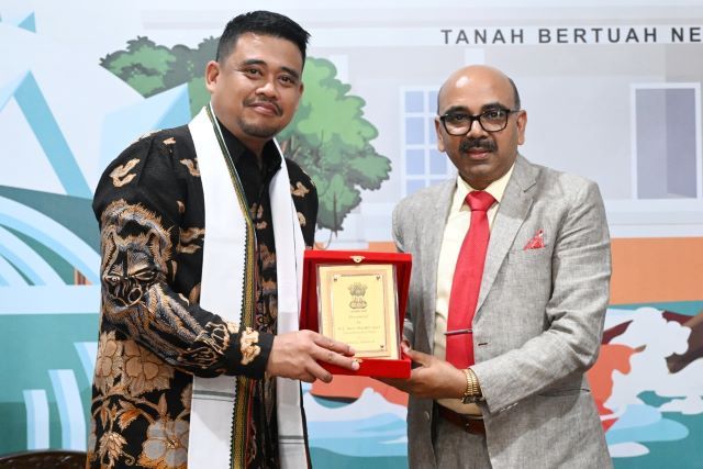 Gubernur Sumut, Bobby Nasution, terima audiensi Delegasi Konsul & Bisnis India