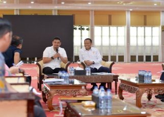 Gubernur Sumut, Bobby Nasution, terima audiensi Dirjen Hubda Kementerian Perhubungan