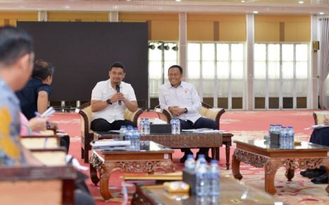 Gubernur Sumut, Bobby Nasution, terima audiensi Dirjen Hubda Kementerian Perhubungan