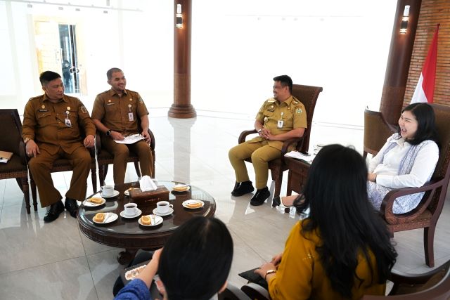 Gubernur Sumut, Bobby Nasution terima audiensi Google