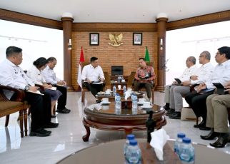 Gubernur Sumut, Bobby Nasution, terima audiensi Kepala BI Sumut