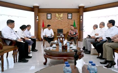 Gubernur Sumut, Bobby Nasution, terima audiensi Kepala BI Sumut