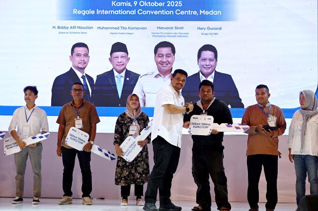 Gubernur Sumut, Bobby Nasuttion, dampingi Mendagri dan Menteri PKP