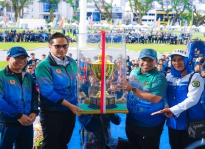 Kecamatan Medan Selayang juara umum Porkot XV tahun 2025