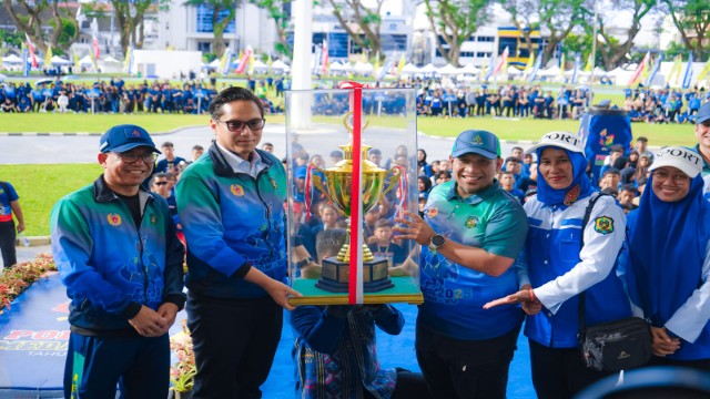 Kecamatan Medan Selayang juara umum Porkot XV tahun 2025
