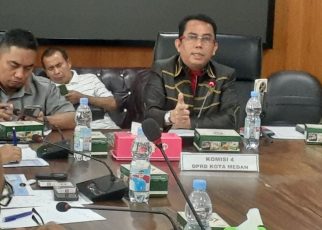 Ketua Komisi IV DPRD Kota Medan, Paul MA Simanjuntak
