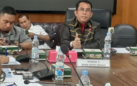 Ketua Komisi IV DPRD Kota Medan, Paul MA Simanjuntak