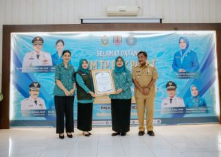 Ketua TP PKK Sumut, Kahiyang Ayu, monev imunisasi zero dose di Binjai