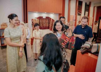 Ketua TP PKK Sumut, Kahiyang Ayu, terima kunjungan istri Dubes AS