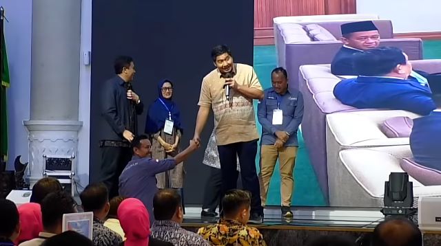 Menteri PKP, Maruarar Sirait, pada sosialsiasi program 3 juta rumah di Sumut