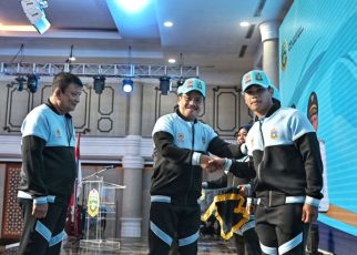 Sekdaprov Sumut, Togap Simangunsong, lepas atlet ke PON Bela Diri 2025