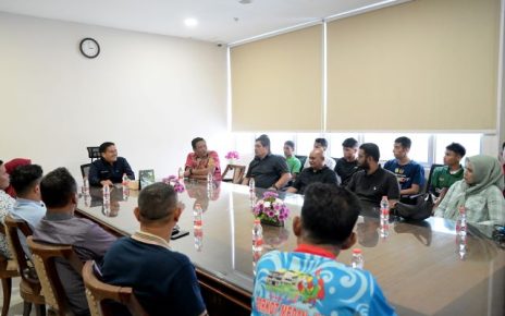 Sekdaprov Sumut, Togap Simangunsong, terima audiensi Pertina Sumut