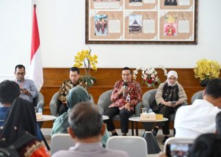 Temu Pers Bank Sumut di Kantor Gubernur Sumut