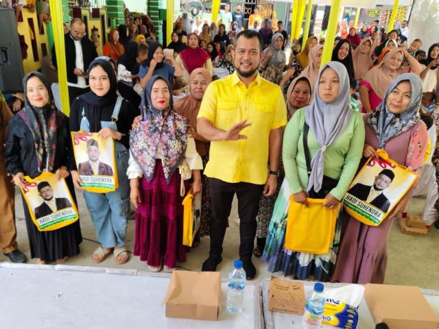 Wakil Ketua DPRD Kota Medan, Hadi Suhendra, gelar Sosper X TA 2025 di Belawan