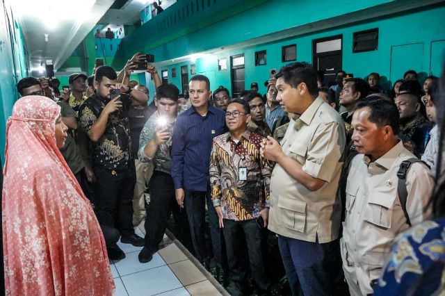 Wakil Wali Kota Medan, Zakyuddin Harahap, dampingi Menteri PKP tinjau Rusunawa