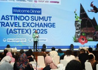 Acara welcome dinner Astex Sumut 2025