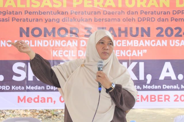 Anggota DPRD Medan Fraksi PKS, Sri Rezeki