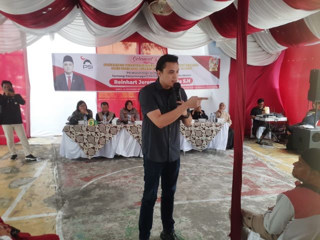 Anggota DPRD Medan Fraksi PSI, Reinhart Jeremy Anindhita, gelar Sosper XI di Medan Perjuangan 3